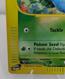 RARE 2002 Pokemon EXPEDITION REVERSE HOLO BULBASAUR 94/165! LP - Image 5