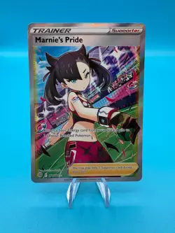 Marnie's Pride - 171/172 Brilliant Stars Pokemon TCG Full Art Ultra Rare NM - Image 1