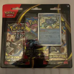 Pokemon TCG Mega Evolution Triple Pack Blister (Golduck) - New & Sealed ✅ - Image 1