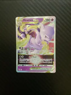 Mewtwo VSTAR (Full Art) - 031/078 Pokemon GO Ultra Rare - NM - POKEMON TCG - Image 1