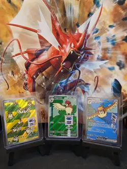 Pidgey 207, Pidgeotto 208, Pidgeot EX 225/197 Obsidian Flames IR Set Pokemon - Image 1