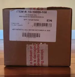 Pokemon TCG 144ct. Phantasmal Flames Sleeved Booster Case Sealed Box New - Image 4