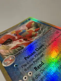 Pokemon TCG 2003 Crawdaunt 13/97 EX Dragon Reverse Holo LP - Image 3