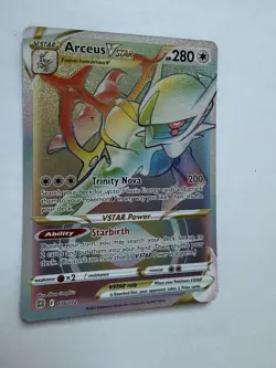 Pokemon Arceus VSTAR 176/172 Secret Rare Full Art Brilliant Stars NM - Image 3