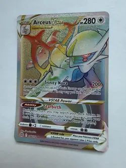 Pokemon Arceus VSTAR 176/172 Secret Rare Full Art Brilliant Stars NM - Image 4