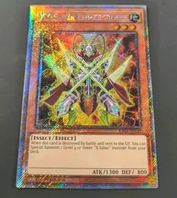 Yu-Gi-Oh! Quarter Century Stampede XX-Saber Emmersblade 1st Edition Secret Rare - Image 1