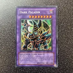 Yu-Gi-Oh Dark Paladin Limited Edition Secret Rare Promo Card DMG-001 [HP] - Image 1