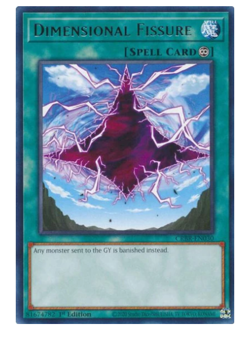 x3 Dimensional Fissure - CRBR-EN030 - Rare - YuGiOh - Image 1