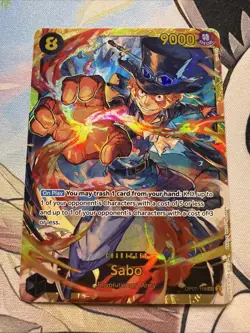 • Sabo • OP07-118 Secret Rare - One Piece TCG NM - Image 1