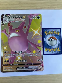 Pokemon XXL Jumbo Karte Iksbat VMax SWSH099 Promo - Deutsch - Oversized Card - Image 1
