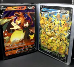 POKEMON 40 OVERSIZED JUMBO CARDS LOT - Celebrations Binder Ultra Rare Promo TCG - Image 1