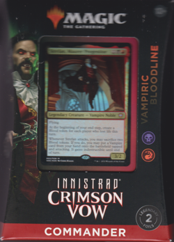Magic the Gathering - Innistrad: Crimson Vow Commander Deck - Vampiric Bloodline 630509995318 - Image 1