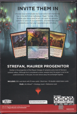 Magic the Gathering - Innistrad: Crimson Vow Commander Deck - Vampiric Bloodline 630509995318 - Image 2