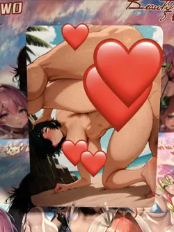 Non-Holo Beautiful Waifu Card Goddess Story CCG Anime Waifu Double Sided - Image 2