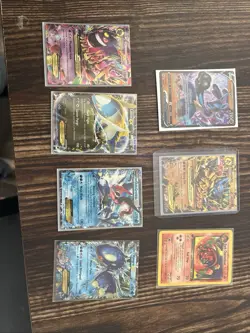 Pokemon Gengar EX Latios EX Lucario V Greninja Kyogre Holo Card Lot 7 Cards - Image 3