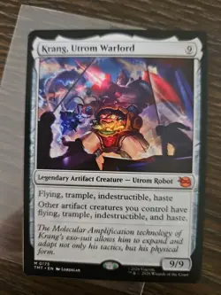 Magic: The Gathering Krang, Utrom Warlord Teenage Mutant Ninja Turtles M 0175 - Image 2