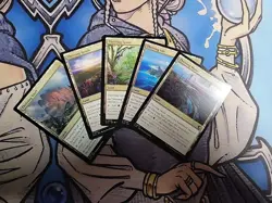 Thriving Lands Collection (Set of 5) NM/M CLU MTG Magic - Image 1
