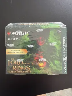Magic The Gathering Lord of the Rings Collectors Booster Box Factory Sealed - Image 1