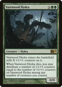 MTG Vastwood Hydra ** Magic 2014 ** English - Image 1