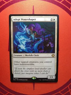 Adept Watershaper (NM) Lorwyn Eclipsed MTG Discount: 5+ Magic Singles - Image 1