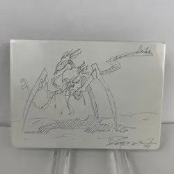 MTG Triskelion signed PROOF With Back Artwork and another signature WOW! - Image 2