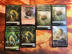 MTG 10 x Double-Sided Token Card Lot Commander: Bloomburrow Near-Mint! - Image 2