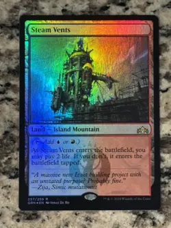 Steam Vents GRN MTG 257 FOIL LP+ - Image 1