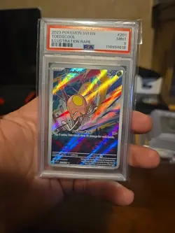 Toedscool 201/198 Pokemon Sv01: Scarlet & Violet Base Set Holo PSA 9 - Image 1
