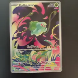Bulbasaur Full Art Mega Evolutions Pokemon Card 133/132 Near Mint Condition Rare - Image 1