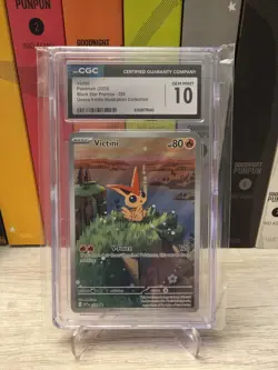 CGC 10 Promo Pokemon Victini Sv: Scarlet & Violet Holo Card 208 - Image 3