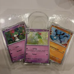 Kirlia 59/132 & Riolu 76/132 & Ralts 58/132: 2025 Fall Collector Chest - Image 1