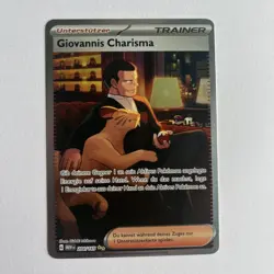 Pokemon TCG - Giovannis Charisma - 204/165 - MEW 151 - NM DEUTSCH - Image 1