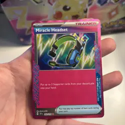 Pokemon - Miracle Headset - 183/191 - SV Surging Sparks - Image 4