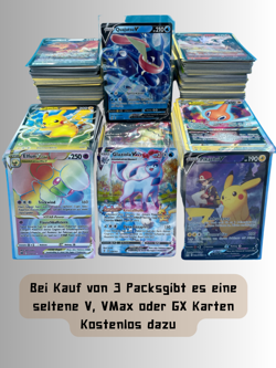 50 Original Deutsche Pokemon-Karten mit Holos , Boosterfrisch ohne doppelte - Image 3