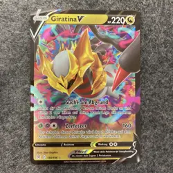 Pokemon Giratina V | Deutsch 130/196 Verlorener Ursprung | Boosterfrisch NM - Image 1