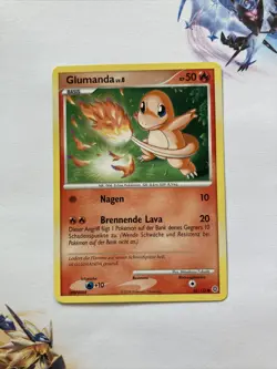 Pokemon Karte Ratselhafte Wunder Nr. 82/132 Glumanda deutsch - Image 1