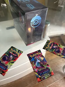 Pokemon TCG Phantasmal Flames ETB + 3 phantasmal Flames singles - Image 3