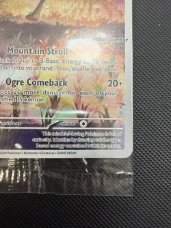 Teal Mask Ogerpon SVP 123 Pokemon Center Promo Sealed NM - Image 3