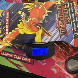 ****Pokemon Destined Rivals HEAVY 32.91g!!! Sleeved Booster Pack**** - Image 1