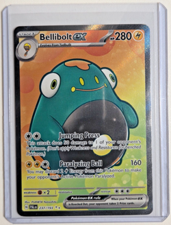 Pokemon TCG Bellibolt EX SV02: Paldea Evolved 237/193 - Image 1