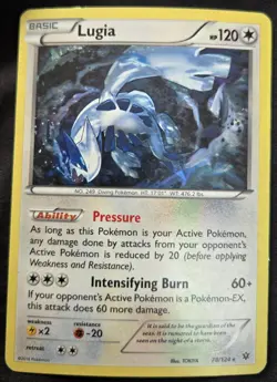Pokemon TCG: XY Fates Collide - Lugia (78/124) Cracked Ice Holo *HP* - Image 1