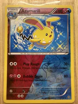 AZUMARILL - 77/114 XY - Steam Siege Reverse Holo - Pokemon TCG - Image 1
