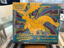 Pokemon Center Ascended Heroes ETB SEALED Damages Small Tears - Image 1