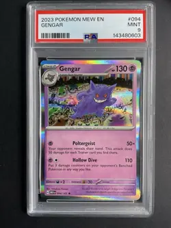Gengar 094 PSA 9 2023 Pokemon MEW EN - Image 1