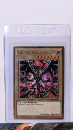 Red-Eyes Black Dragon - MGED-EN003 - Premium Gold Rare 1st Edition LP - Image 5