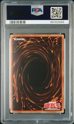 Monster Reborn Yugioh 2002 Ultra Rare LOB 1st Edition Asian English #118 PSA 9 - Image 2