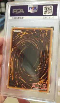 Yugioh 2006 POTD-EN004 1st Edition Neo-Spacian Flare Scarab PSA 9 Ultimate Rare - Image 2