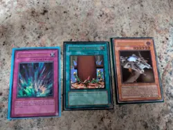 3x Old School Yugioh Cards (Spanish) Cartas YuGiOh Retro - Image 1
