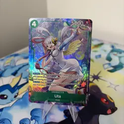 One Piece Card Game 🏴‍☠OP13-023 Uta SR NM Alt Art Foil ENGLISH - Image 1