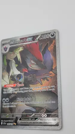 N's Zoroark ex 185/159 Sv09: Journey Together Holo Pokemon Card - Image 3